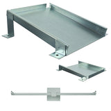 Wheel Chock Mounting Brackets - Bars - Horizontal - Vertical