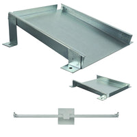 Wheel Chock Mounting Brackets - Bars - Horizontal - Vertical