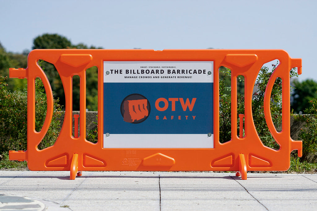 Billboard Barricade - Premium Event Barrier