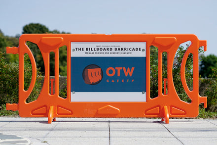 Billboard Barricade - Premium Event Barrier
