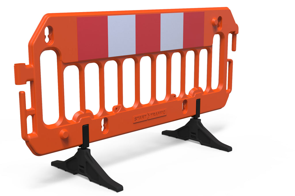 Reflective Construction Barricade - ExtraVision