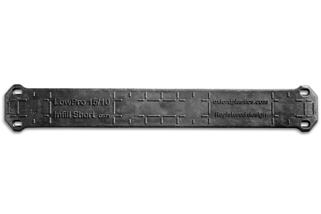 LowPro 15/10 - Infill Strips SHORT Side - (Sold in packs of 5)