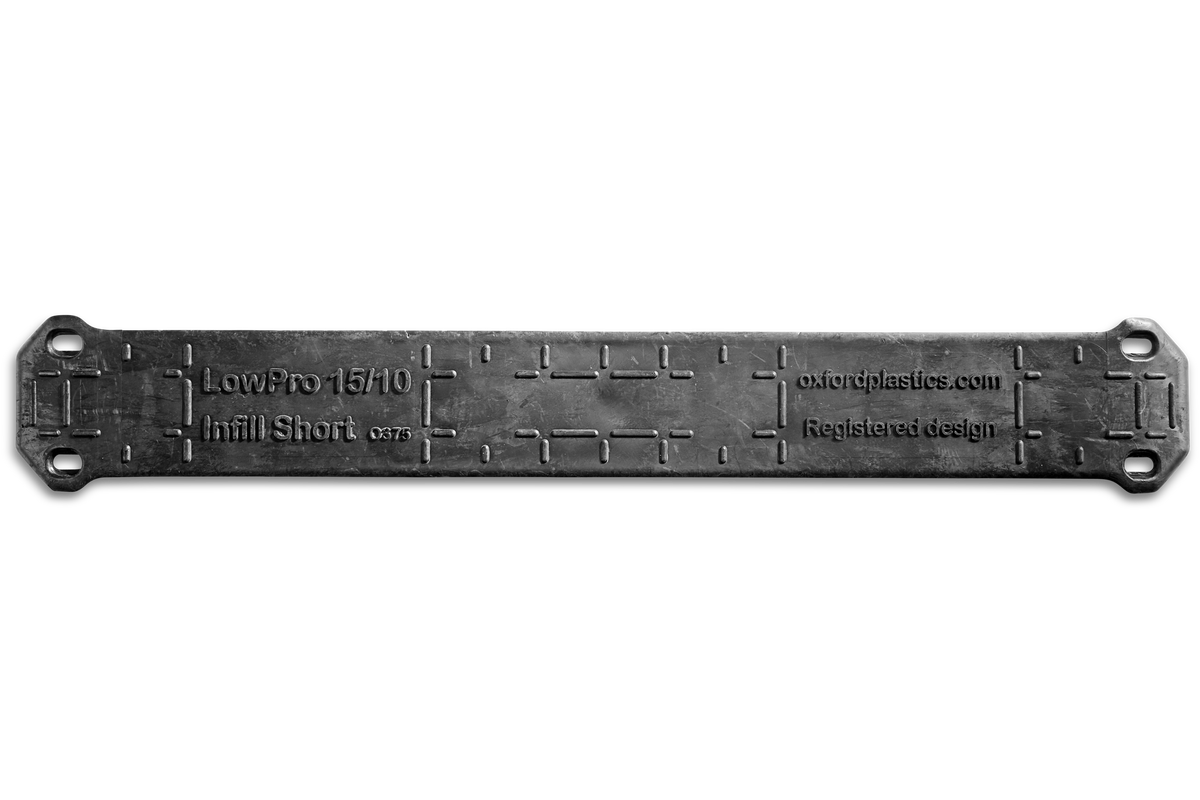 LowPro 15/10 - Infill Strips SHORT Side - (Sold in packs of 5)