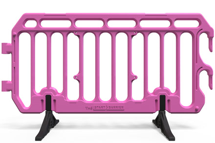 Plastic Crowd Control Barrier 6.5ft  - The Start Barricade