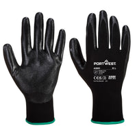 Portwest A320 Black Dexti-Grip Glove - Nitrile Foam