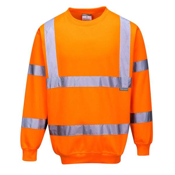 Portwest B303 Orange Hi-Vis Sweatshirt