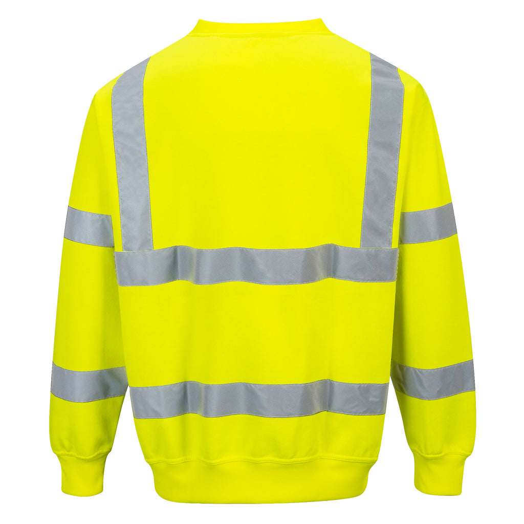 Portwest B303 Yellow Hi-Vis Sweatshirt