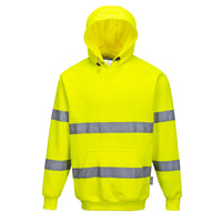 Portwest B304 Yellow Hi-Vis Hoodie