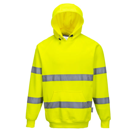 Portwest B304 Yellow Hi-Vis Hoodie
