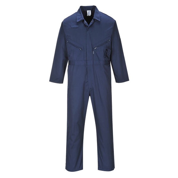 Portwest C813 Navy Blue Liverpool Zipper Coverall