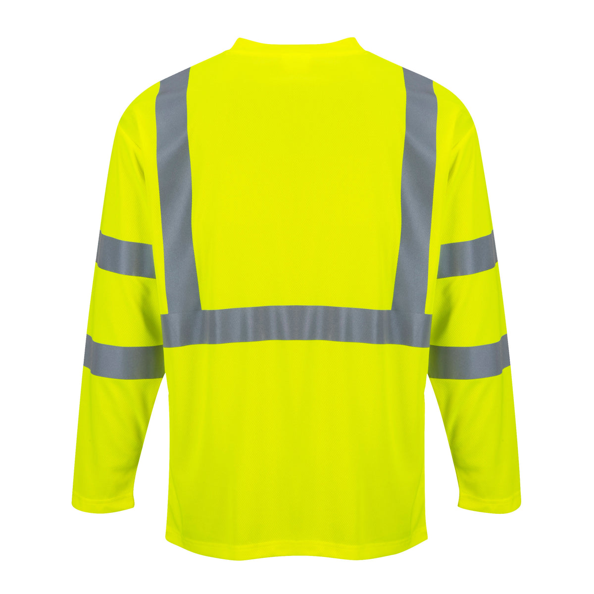 Portwest S191 Yellow Hi-Vis Pocket T-Shirt L/S