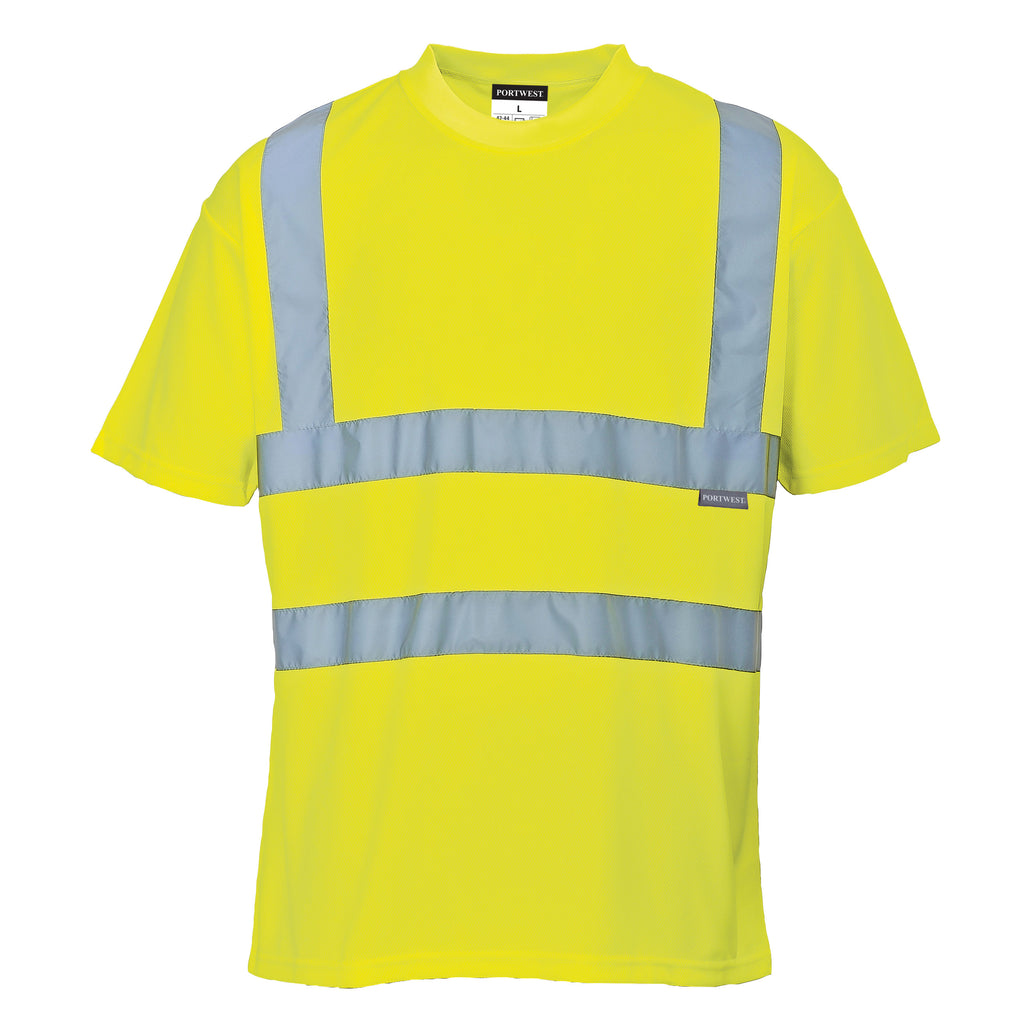 Portwest S478 Yellow Hi-Vis T-Shirt S/S