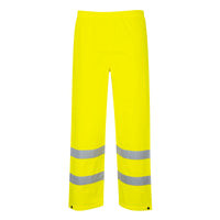 Portwest S480 Yellow Hi-Vis Rain Pants