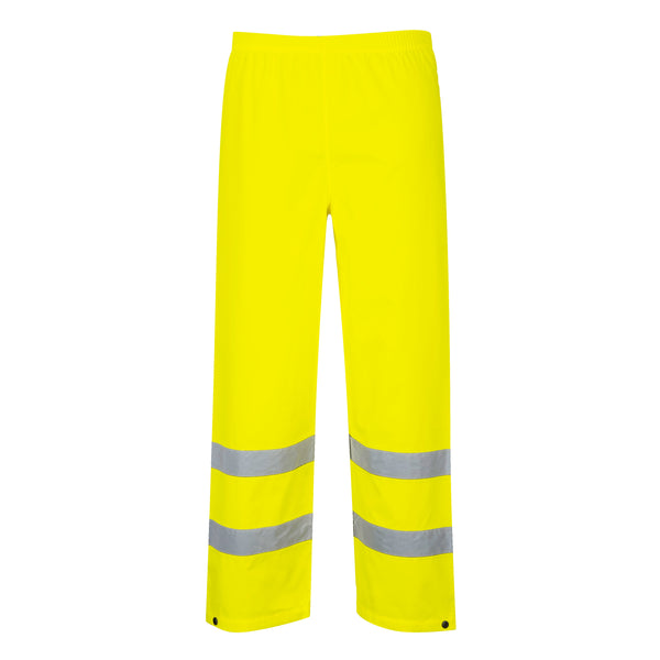 Portwest S480 Yellow Hi-Vis Rain Pants