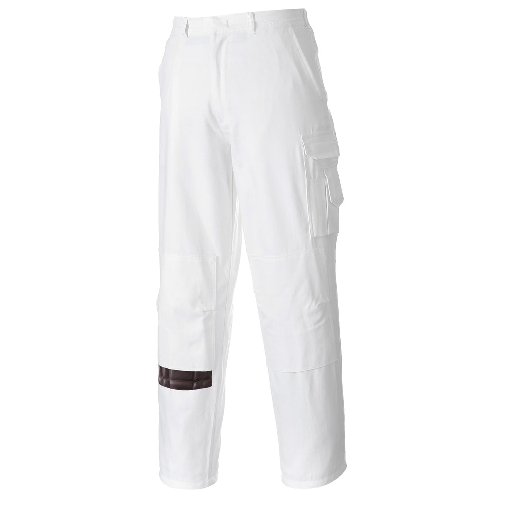Portwest S817 White Painters Pants