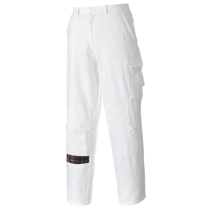 Portwest S817 White Painters Pants