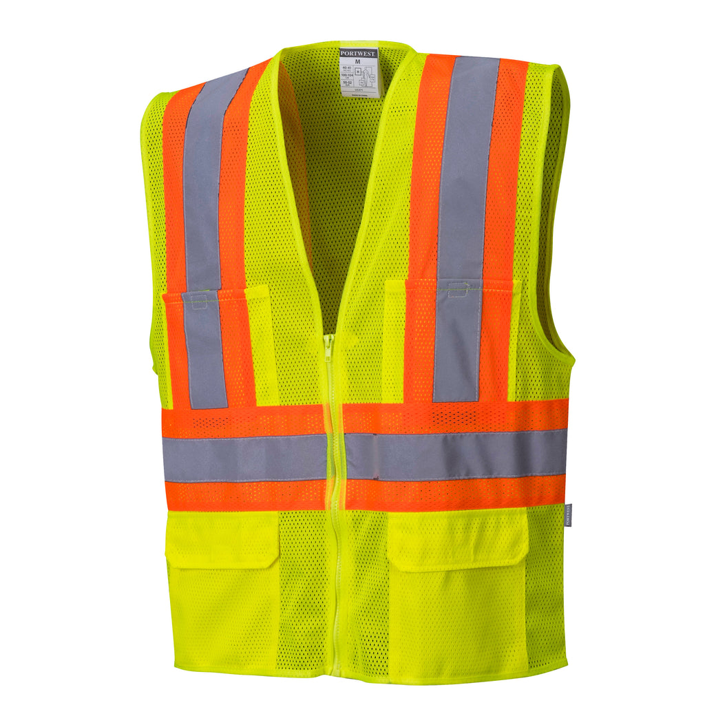 Portwest US371 Tulsa Hi-Vis Mesh Executive Vest