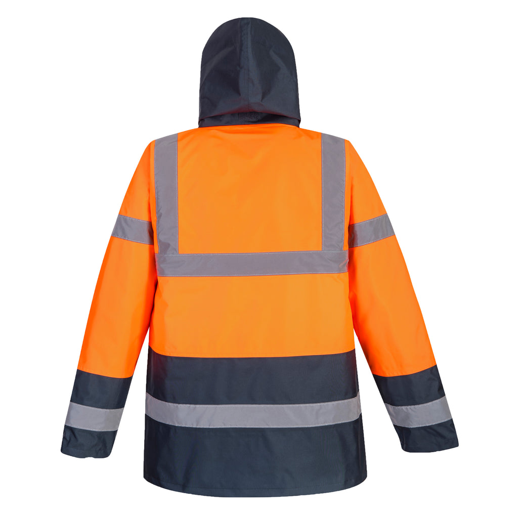 Portwest US467 Hi-Vis Contrast Winter Traffic Jacket