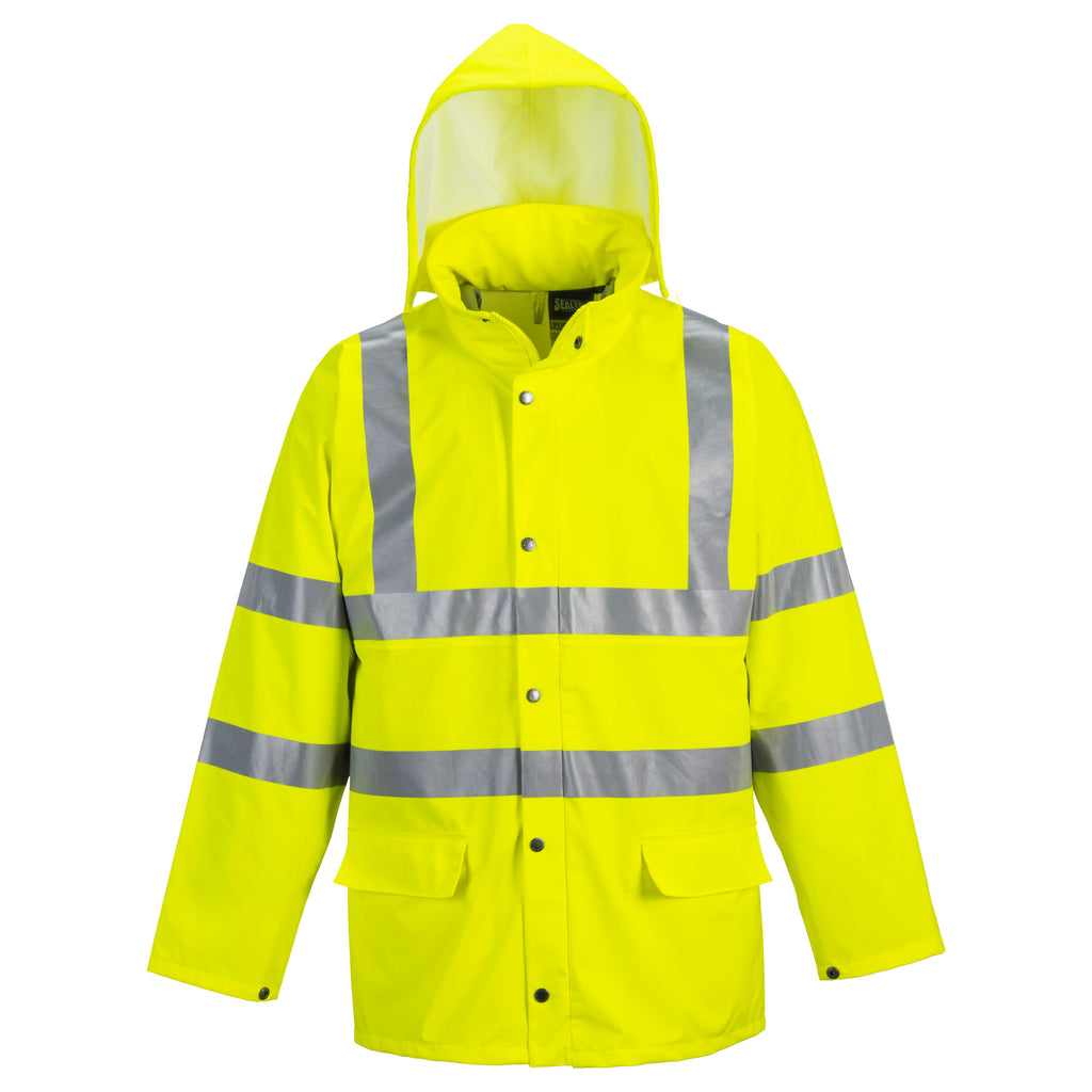 Portwest US491 Yellow Sealtex Ultra Hi-Vis Rain Jacket