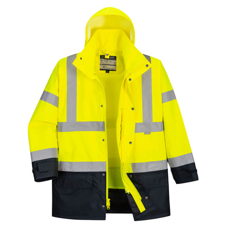 Portwest US768 Hi-Vis 5-in-1 Contrast Executive Jacket