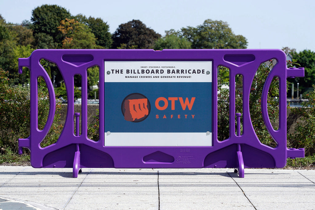 Billboard Barricade - Premium Event Barrier