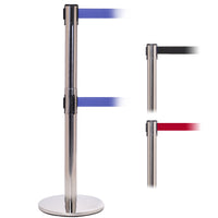 QueuePro 250 Twin 11' or 13' x 2" Belt Barrier System