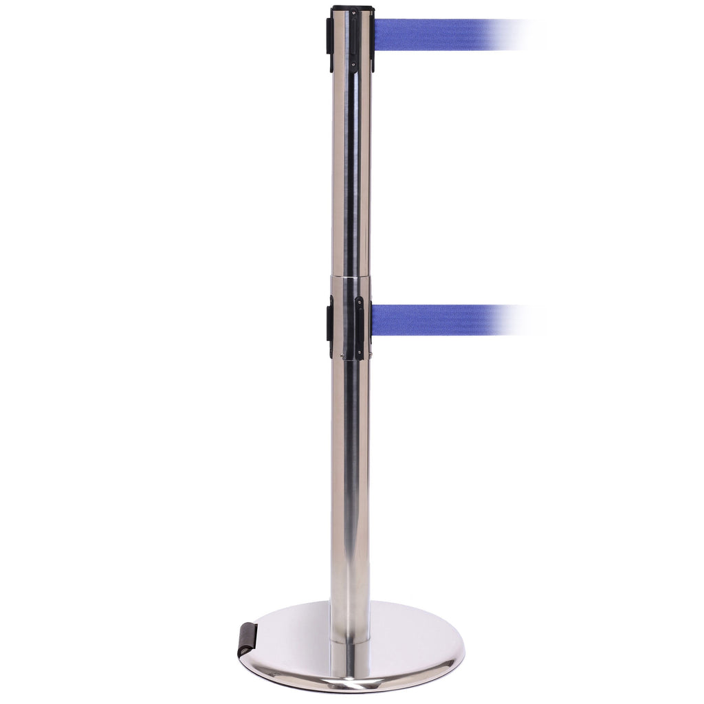RollerPro 250 Twin 11' or 13'  x 2" Belt Barrier System