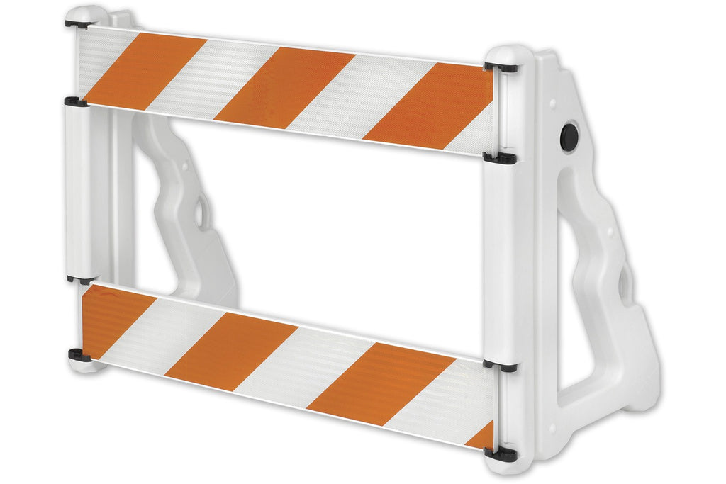 PSS SafetyRail™ LCD - Portable ADA Plastic Pedestrian Barricade