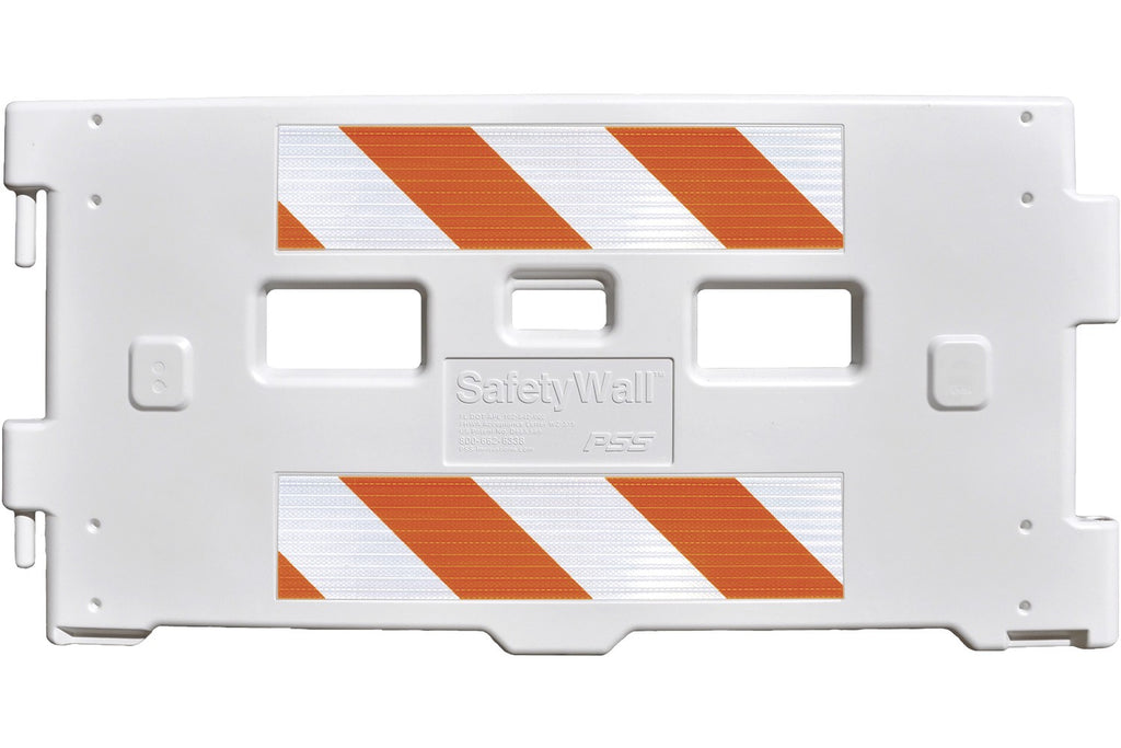 PSS SafetyWall® - ADA Plastic Pedestrian Barricade