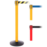 SafetyMaster 450 11' or 13' x 2" Belt Barrier System - Red Post