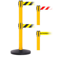 SafetyMaster 450 Xtra Twin 11' x 3" Belt Barrier System