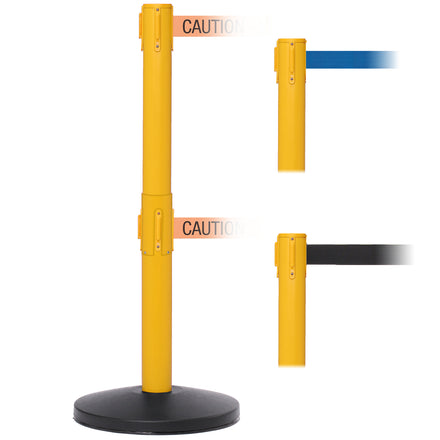 SafetyMaster 450 Twin 11' or 13' x 2"  Belt Barrier System