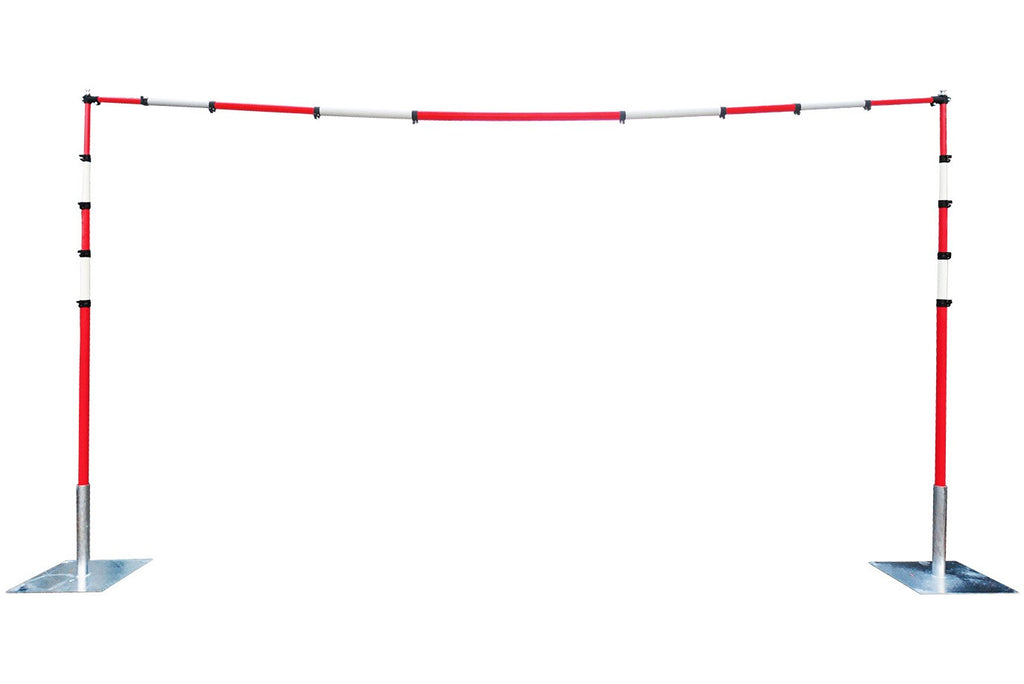 Sentinel Overhead Goalpost Kits - Warning Height Restriction