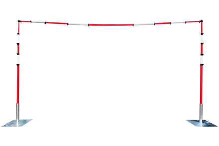 Sentinel Overhead Goalpost Kits - Warning Height Restriction