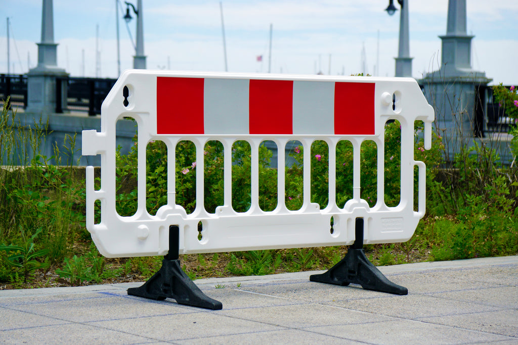 Reflective Construction Barricade - ExtraVision