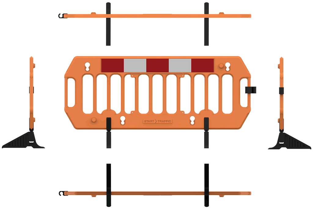 Construction Barricade System - Tough Barrier