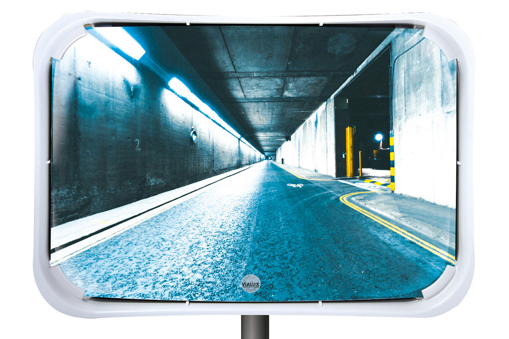 Vialux Multi-Purpose 2 Direction Mirror | White Frame