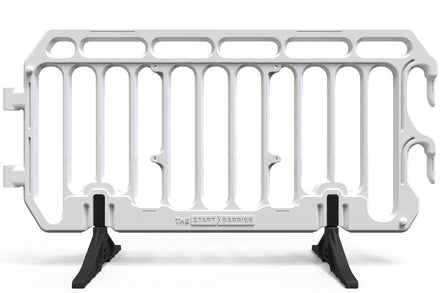 Plastic Crowd Control Barrier 6.5ft  - The Start Barricade