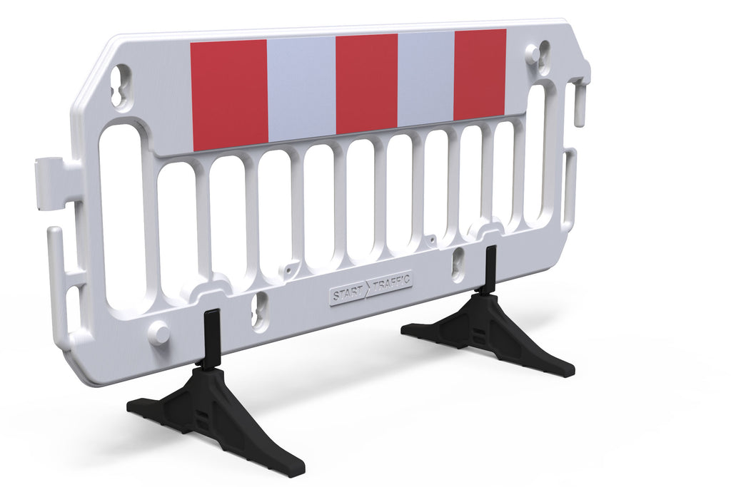 Reflective Construction Barricade - ExtraVision