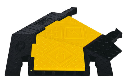 5 Channel Heavy Duty Yellow Jacket® Cable Protector