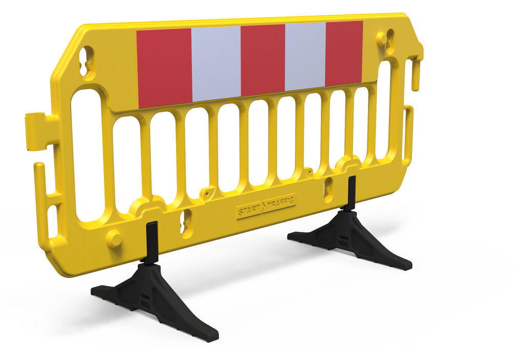Reflective Construction Barricade - ExtraVision