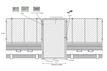 Yodock Gate - Pedestrian Access Gate