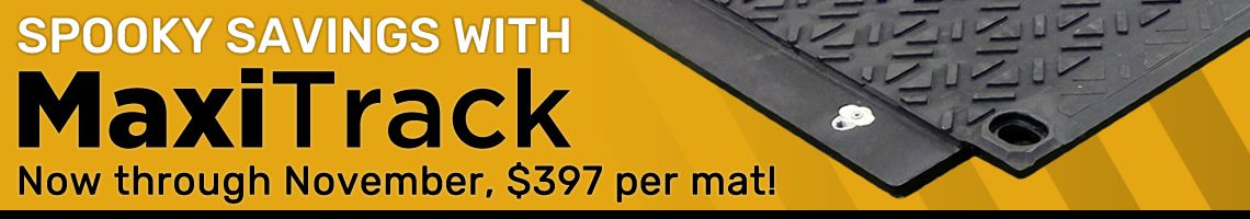 MaxiTrack Ground Mats - November Special Offer