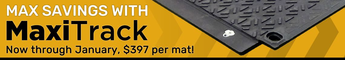 MaxiTrack Ground Mats - January 2026 Special Offer