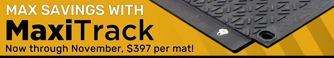 MaxiTrack Ground Mats - November Special Offer