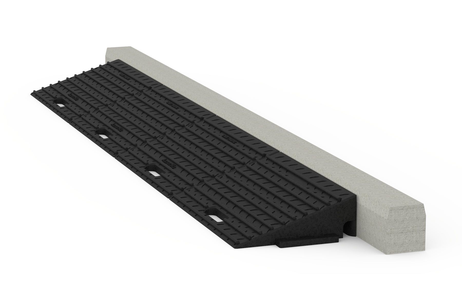 4 High Side Walk Driveway Curb Ramps