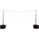 Sentinel Overhead Goalpost Kits - Warning Height Restriction