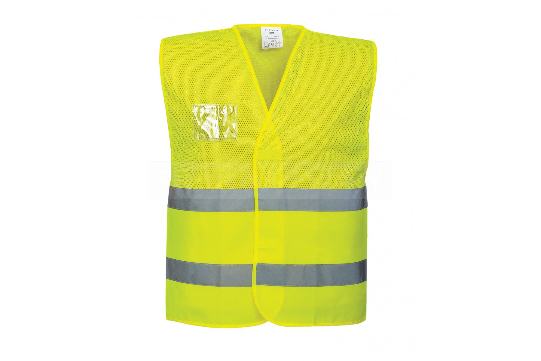 Hi Vis High Visibility 2 Band and Brace Waistcoat Vest Size Small to 4XL 