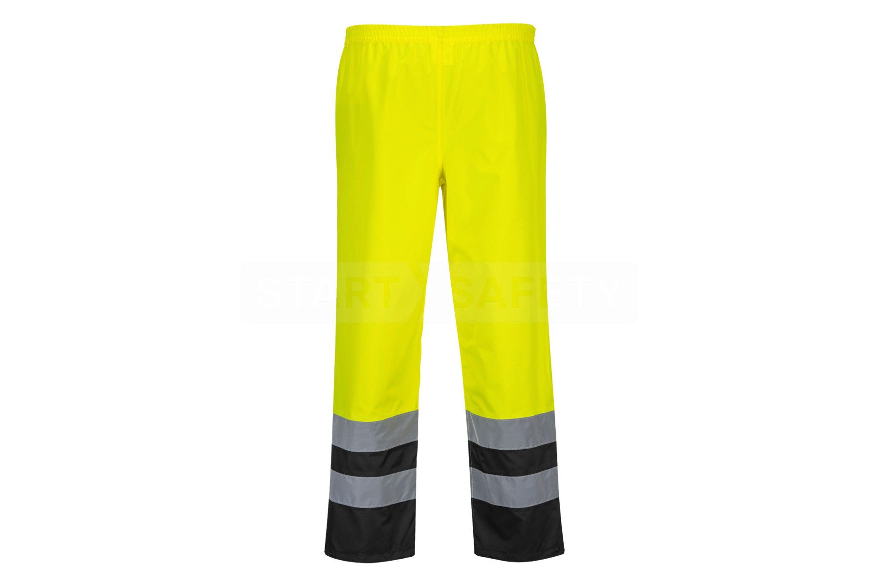 Two Tone Traffic Pants Hi-Vis With Contrast Bands