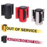 WallMaster 300 10' x 2" Wall Mounted Belt Barrier System